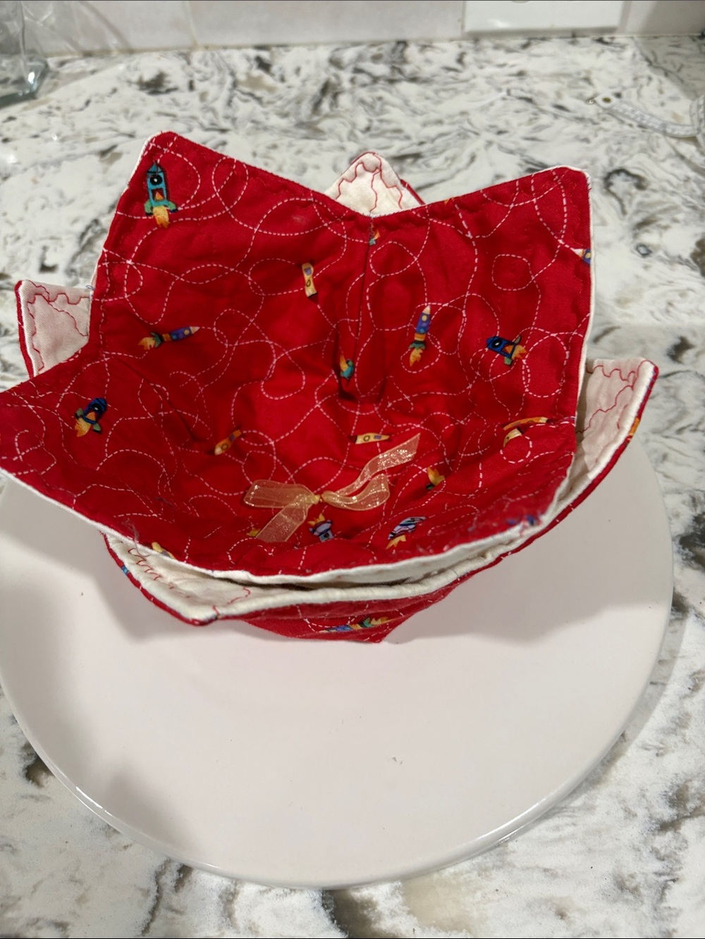 Set of 2 bowl cozies